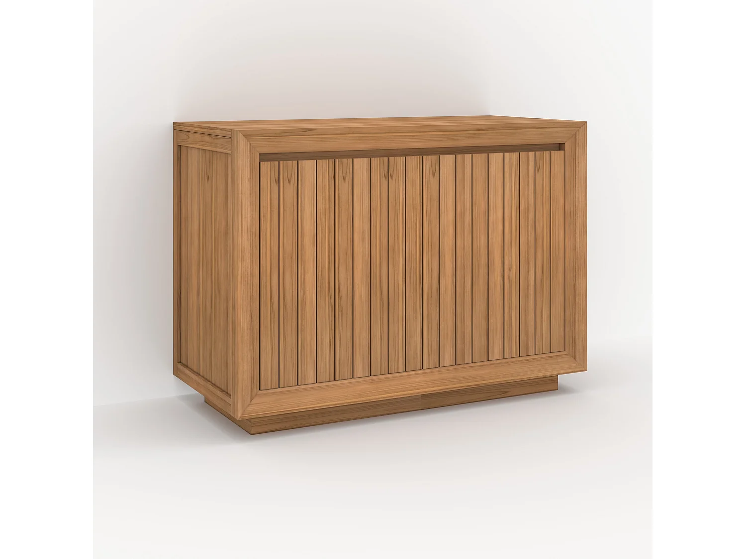 Mobile bagno in legno di teak 110 cm - Pernelle