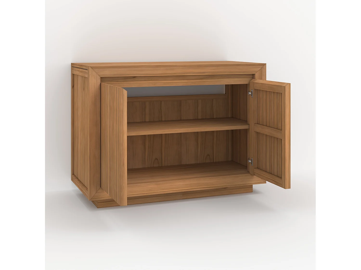 Mobile bagno in legno di teak 110 cm - Pernelle