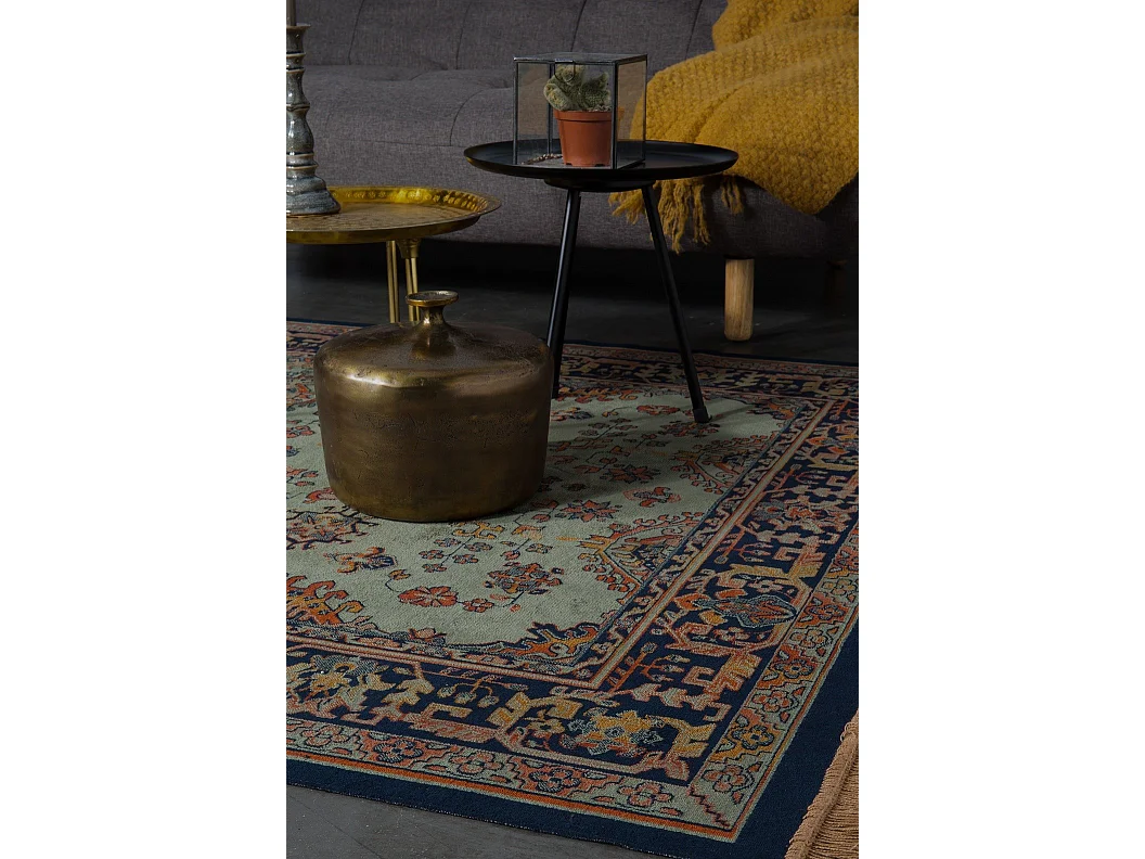 Old Raz - Tapis de salon persan -  Camel - 160x230cm