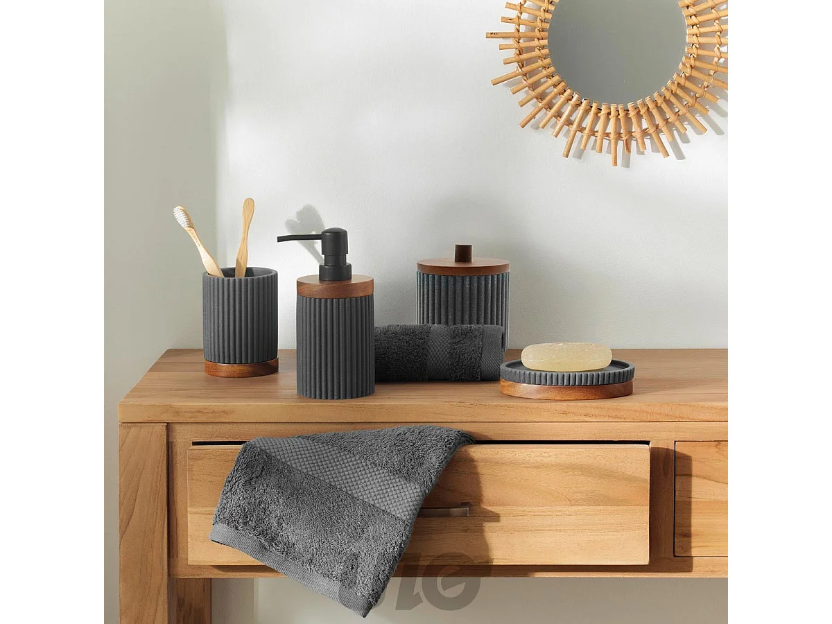 Porte Savon Design "Niagara" 14cm Anthracite