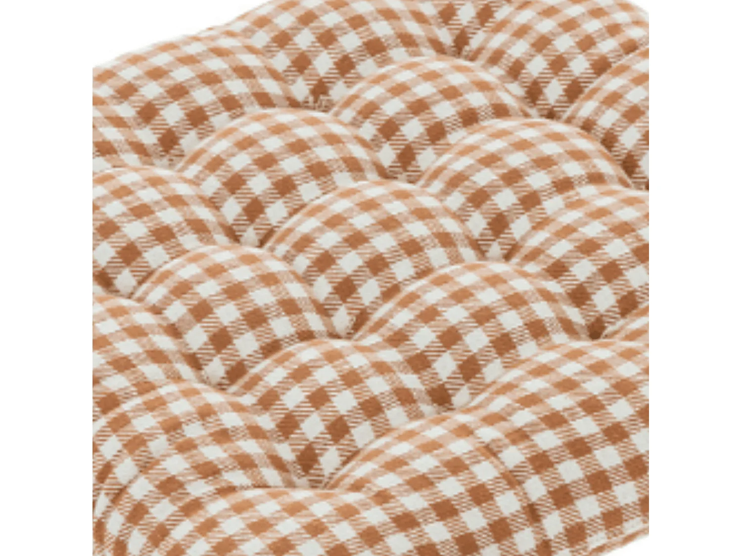 Sitzkissen mit Vichy-Musterdruck 38 x 38 cm