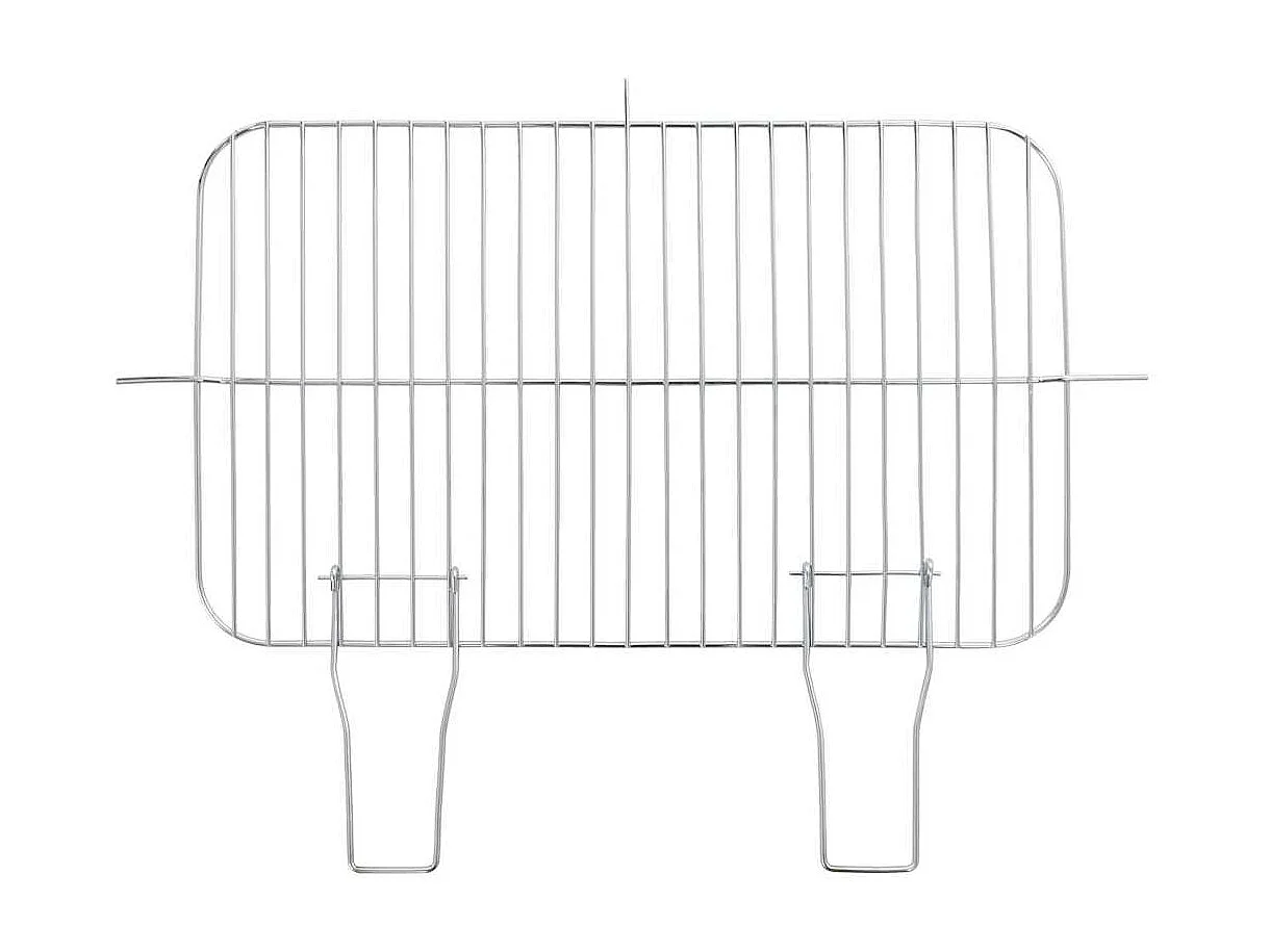 Barbecue au charbon de bois avec roulettes