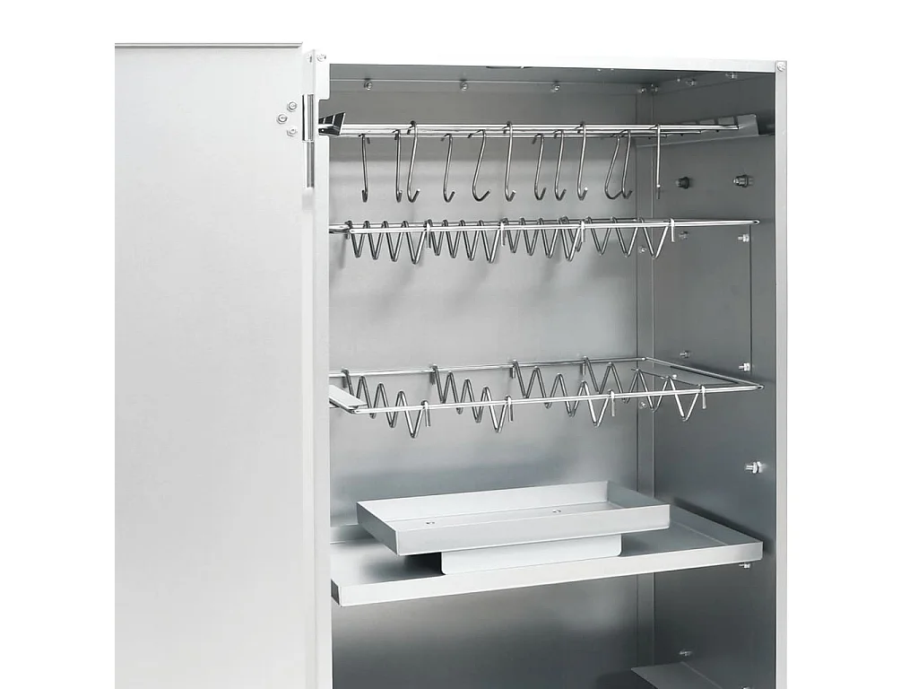 Forno para churrasco, defumador, gerador de fumaça fria, aço galvanizado