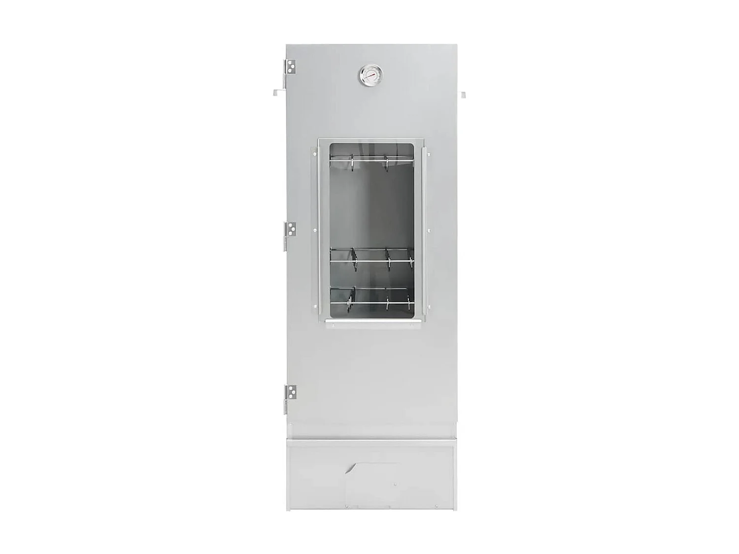 Fumoir pour four à barbecue avec copeaux de bois 44,5x29x110 cm