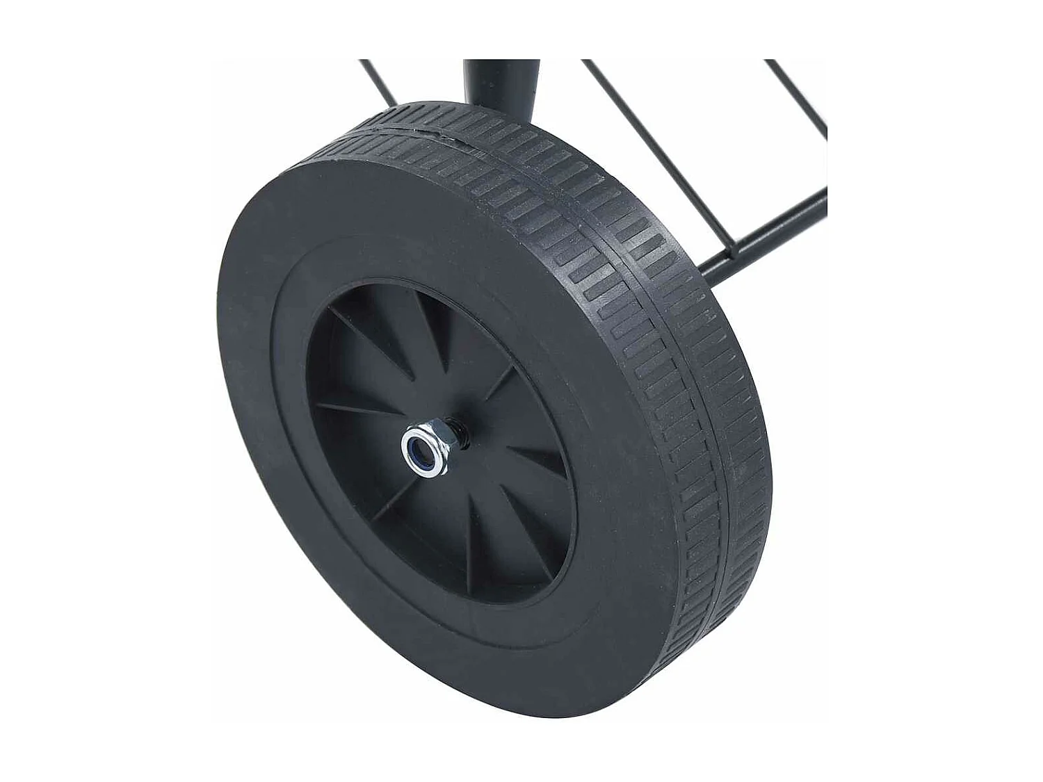 Barbacoa de carbón portátil XXL con ruedas 44 cm