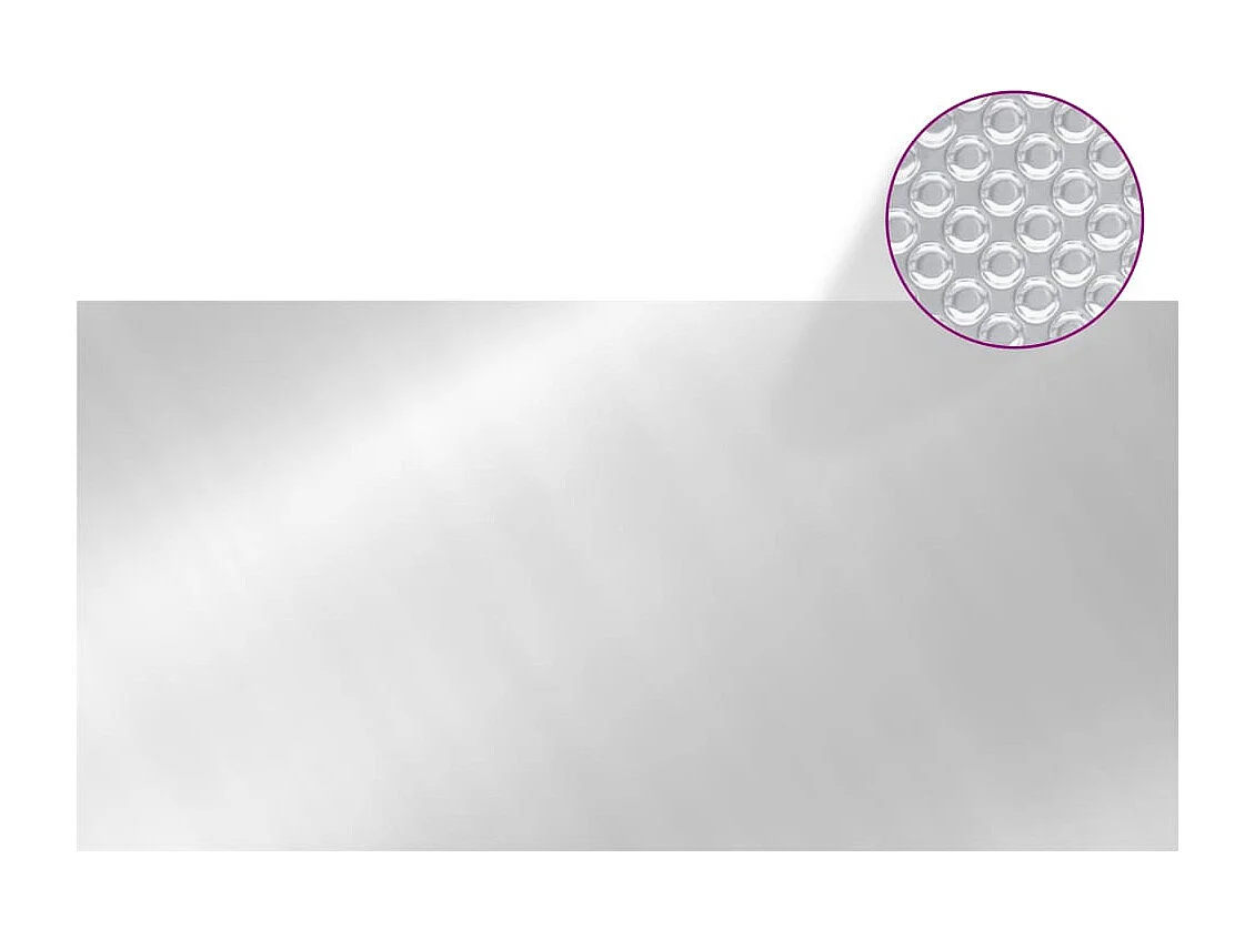 Copertura piscina argento 732x366 cm PE