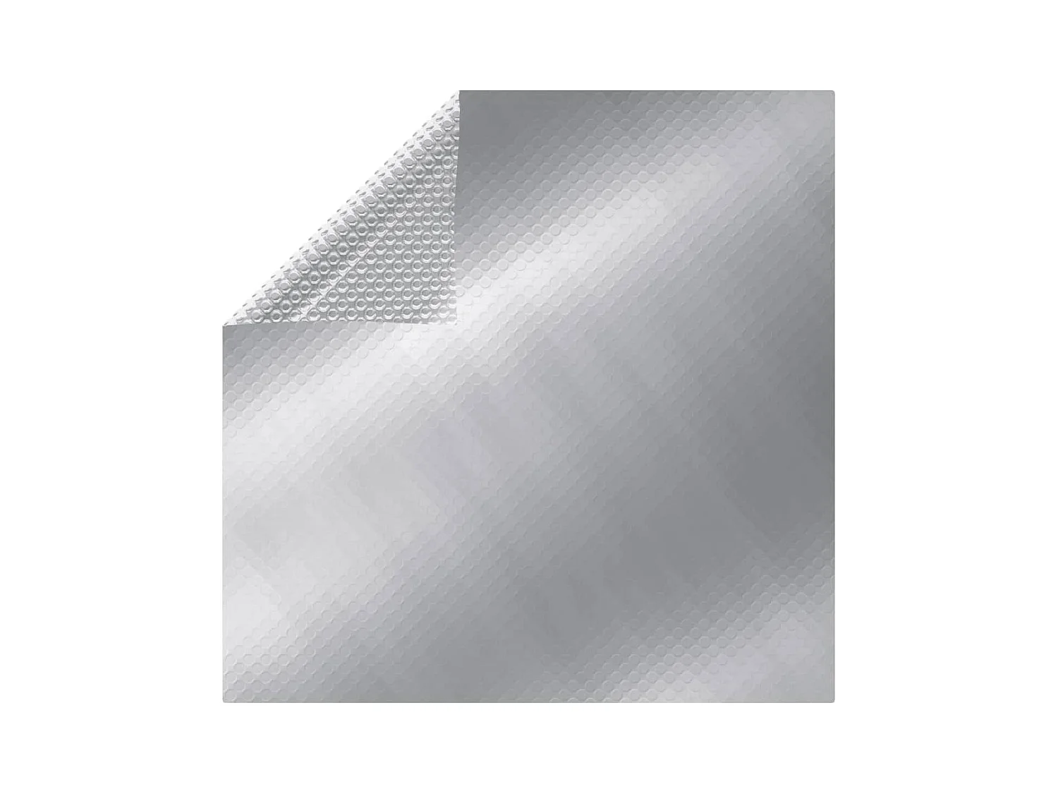 Couverture de piscine Argenté 732x366 cm PE
