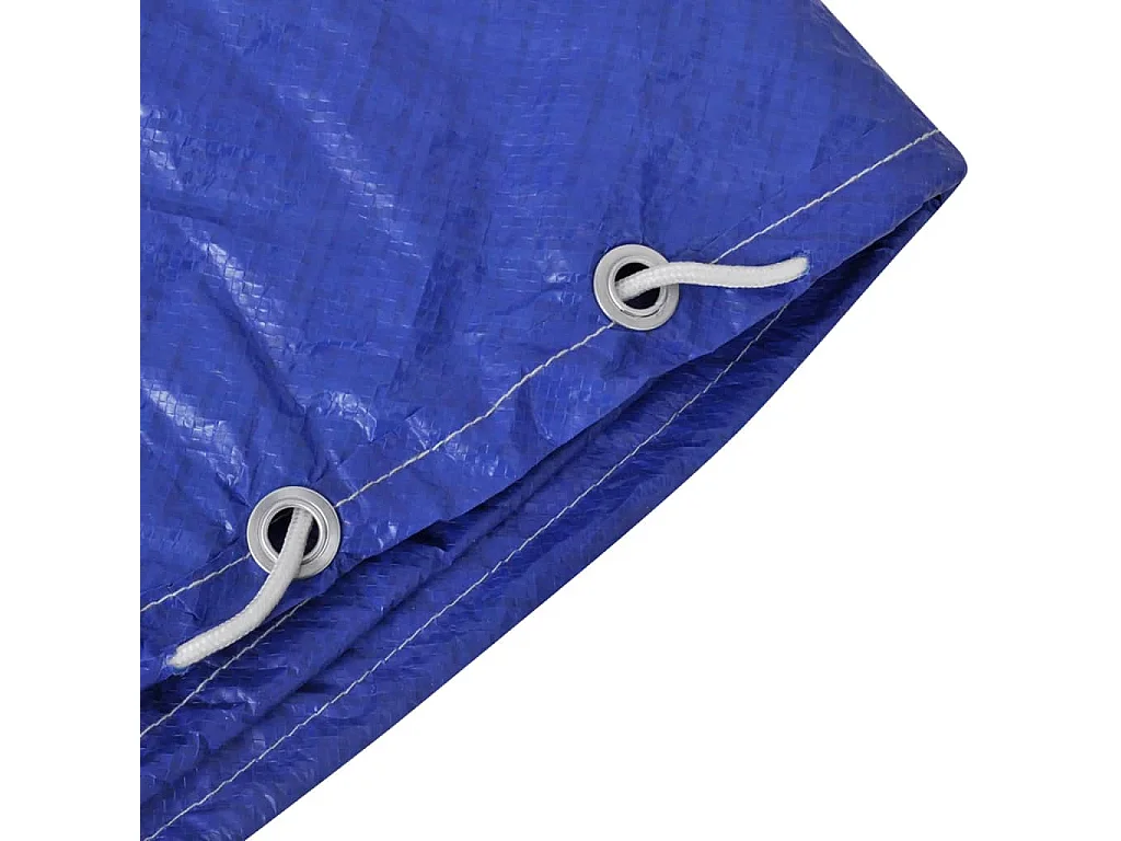 Coperture per piscina 2 pz PE Rotondo 540 cm 90 g/m2