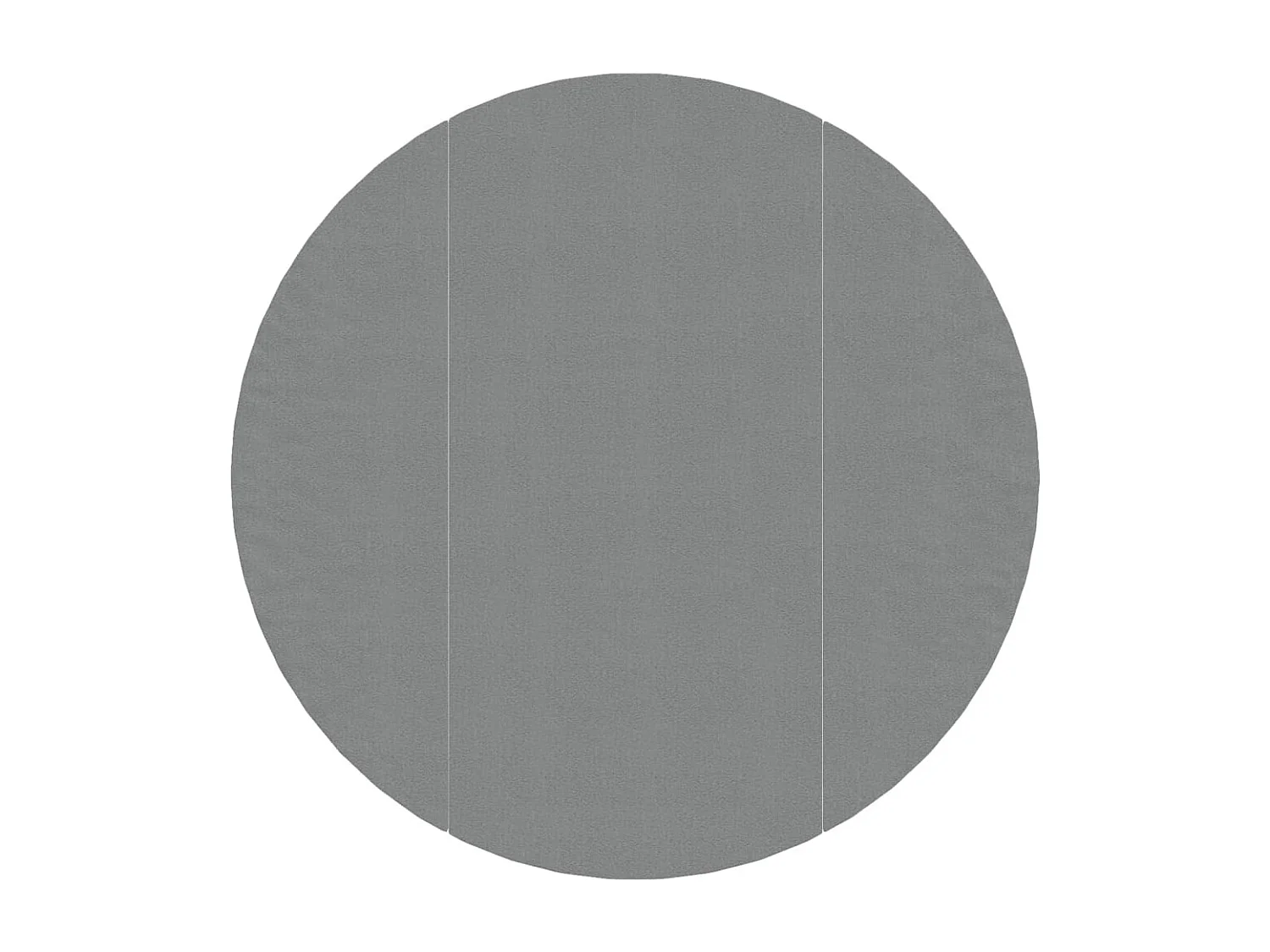Bache de piscine gris clair ?306 cm géotextile polyester