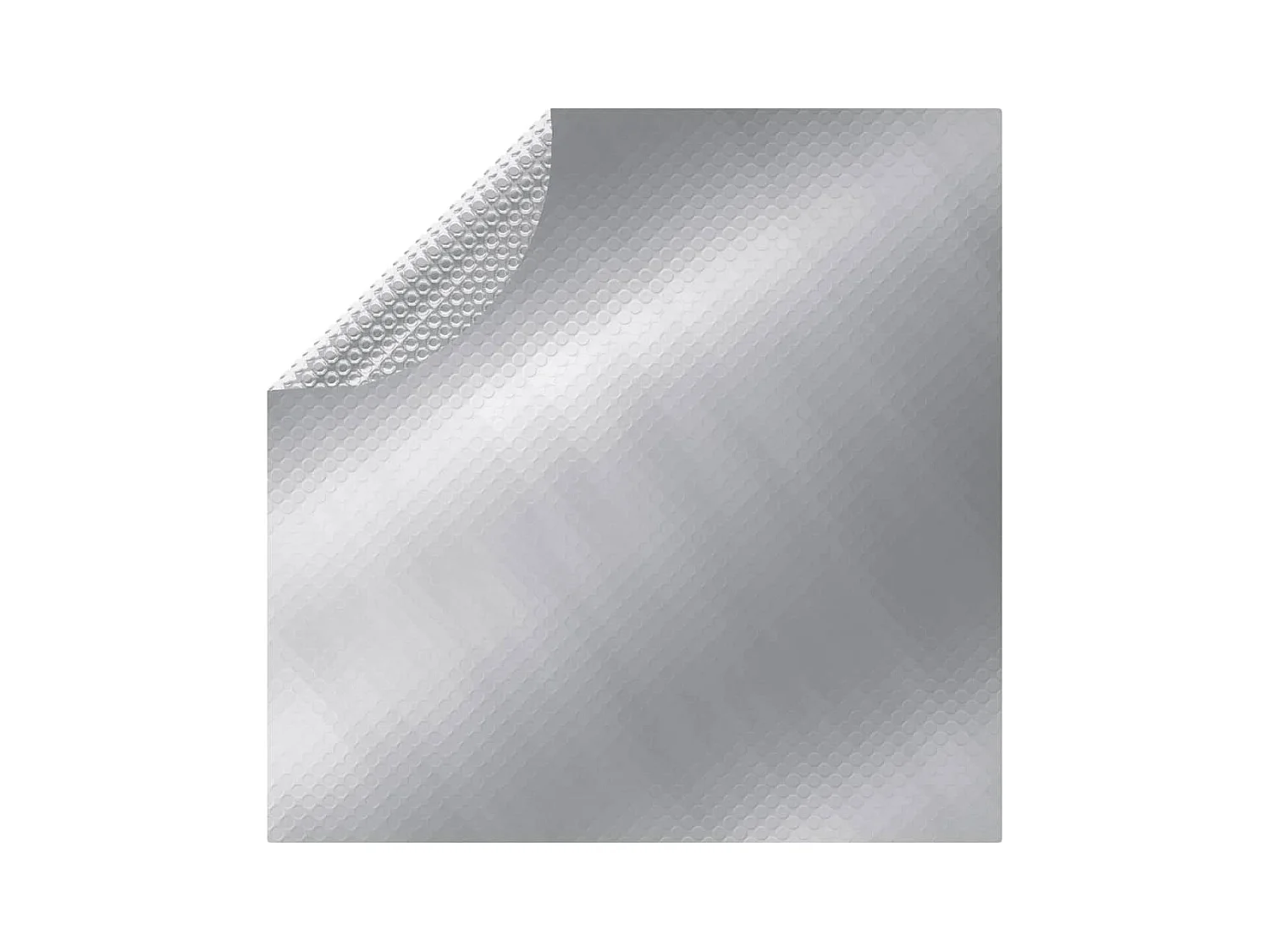 Couverture de piscine Argenté 417 cm PE