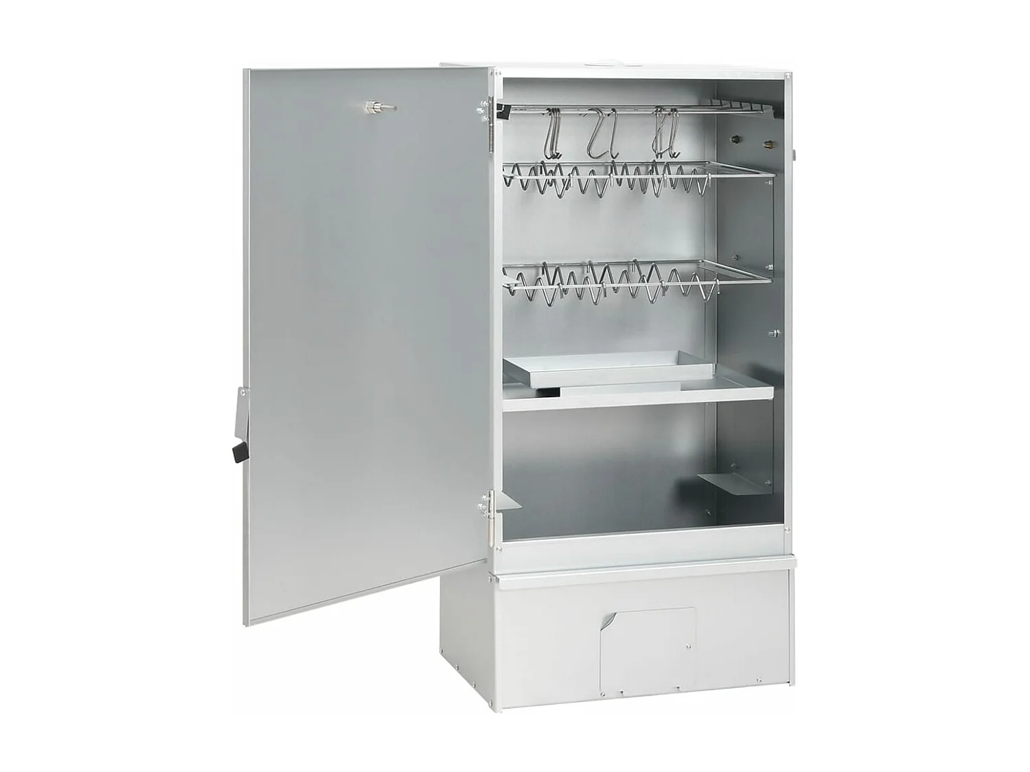 Forno para churrasco, defumador, gerador de fumaça fria, aço galvanizado