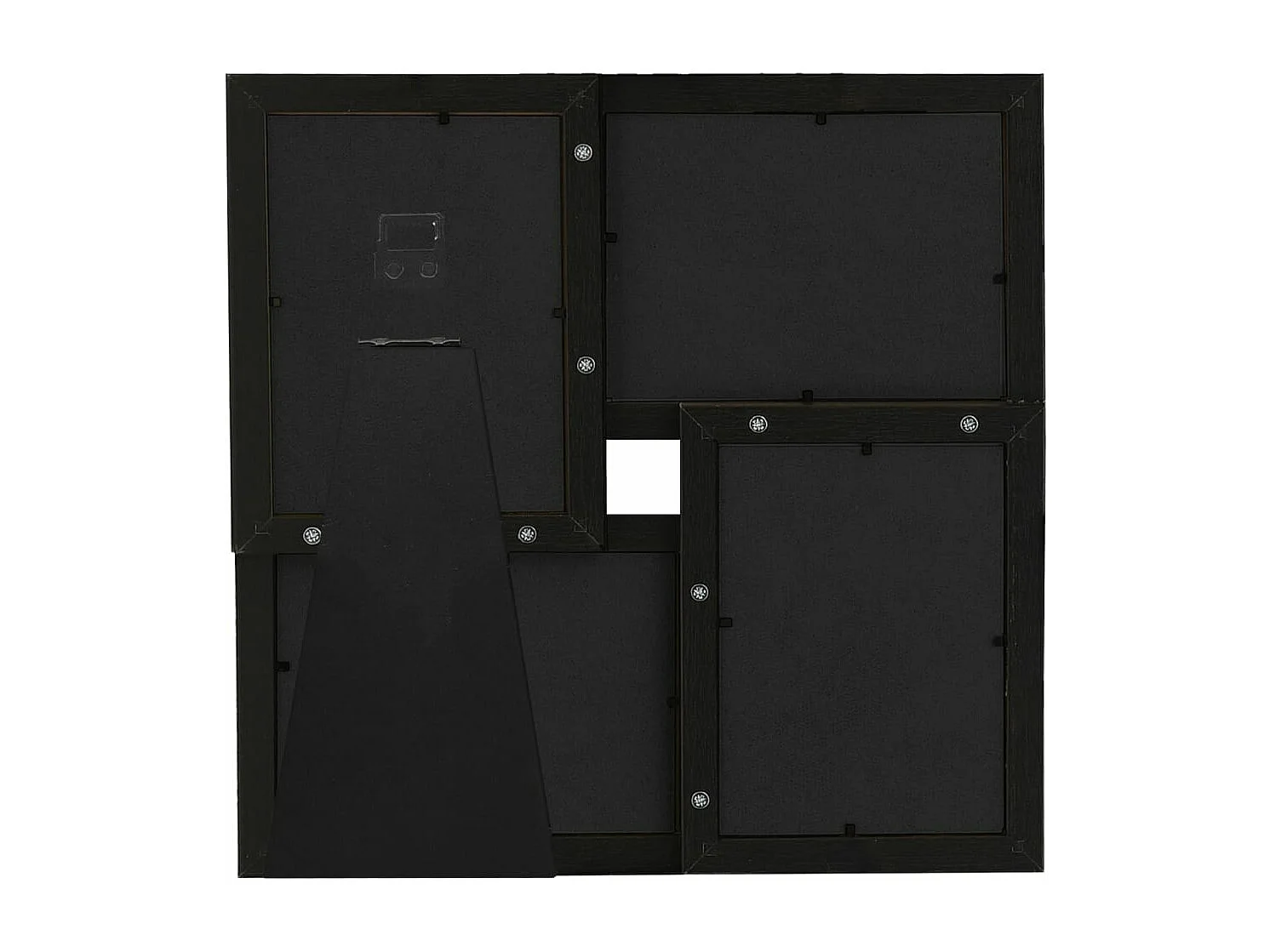 Collage de cadres photo pour photo de 4x (10x15 cm) Noir MDF