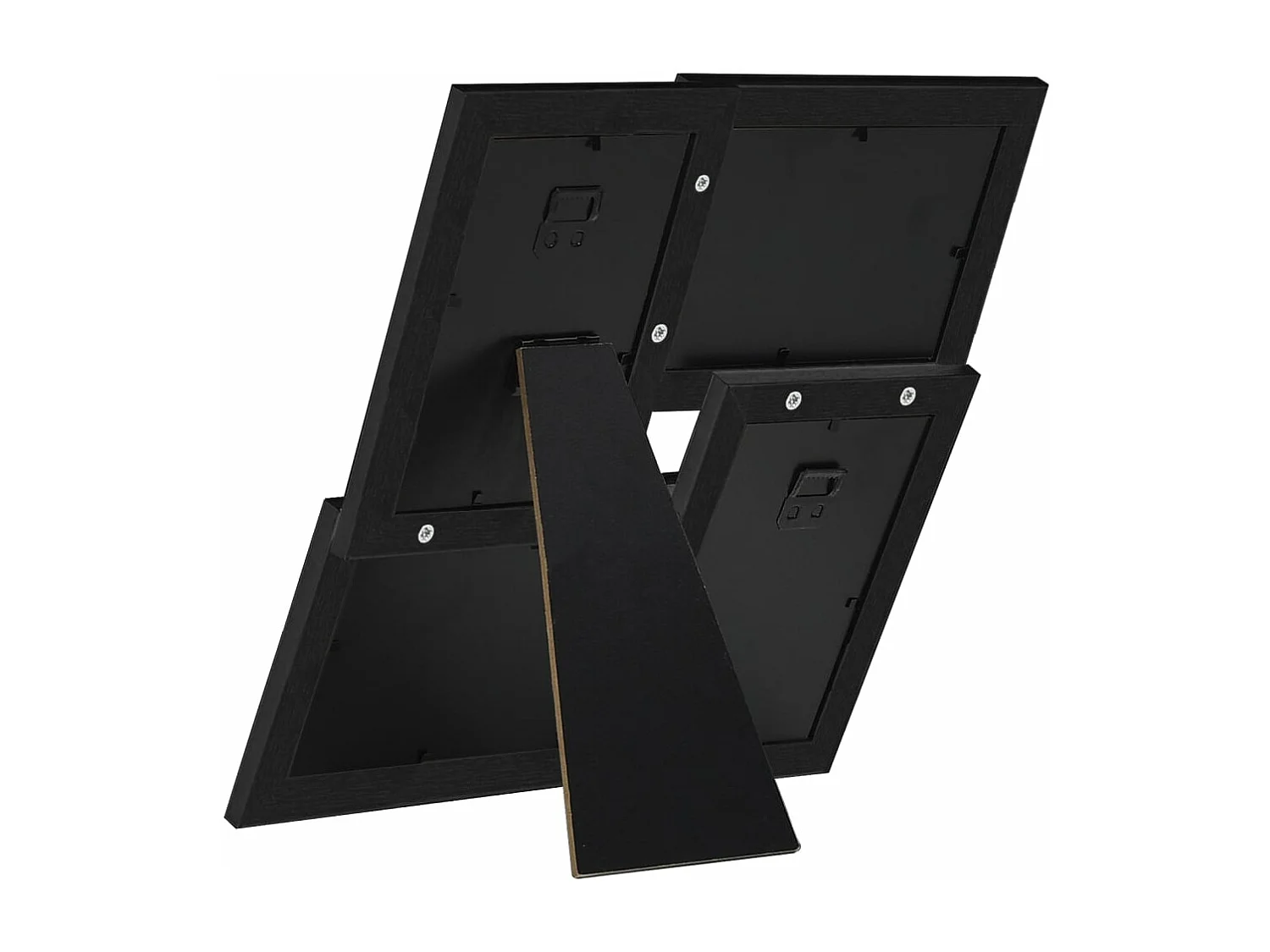 Collage de cadres photo pour photo de 4x (10x15 cm) Noir MDF