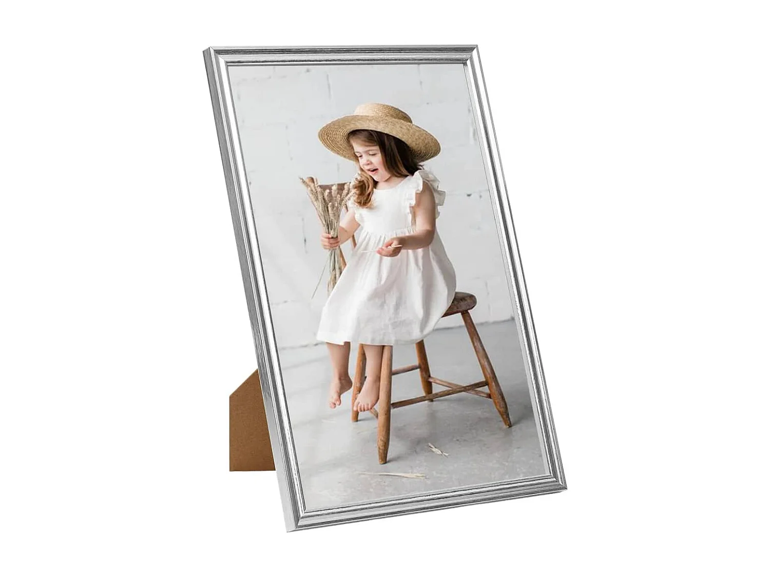 Collage de cadres photo 3 pcs de table Argenté 21x29,7 cm