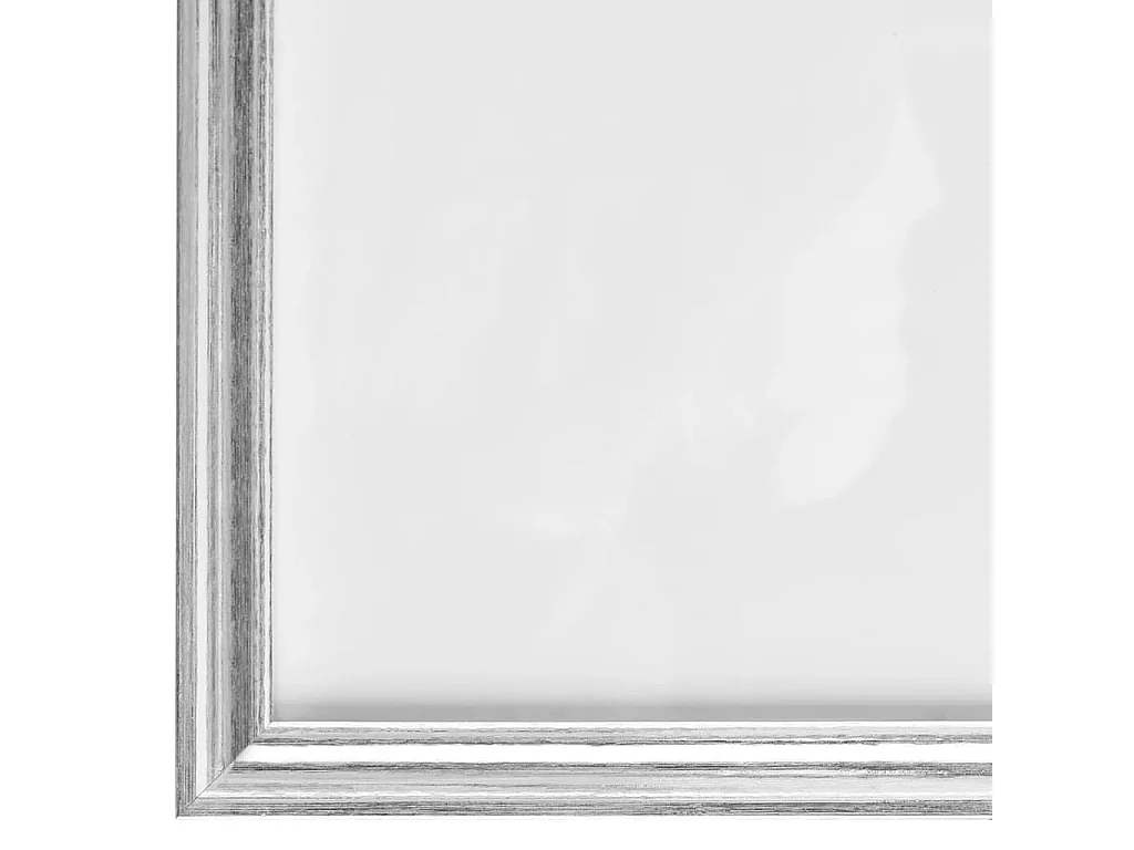 Collage de cadres photo 3 pcs de table Argenté 21x29,7 cm