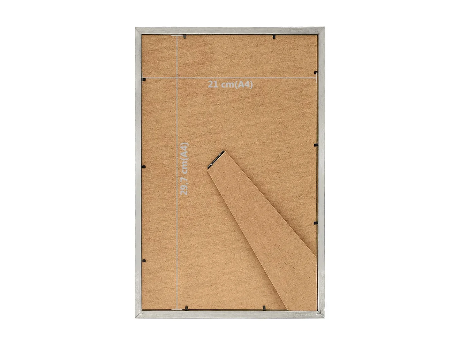 Collage de cadres photo 3 pcs de table Argenté 21x29,7 cm