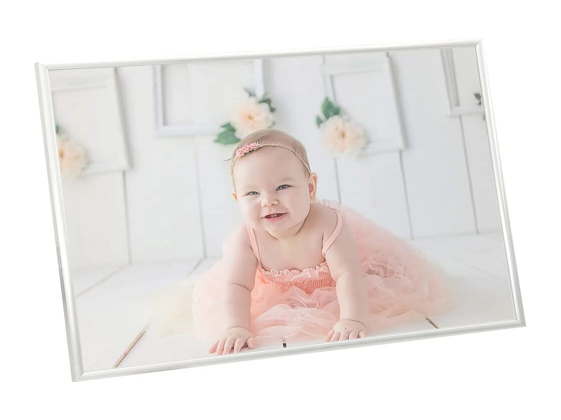 Bilderrahmen Collage 5 Stk. Tisch Silber 13x18 cm MDF