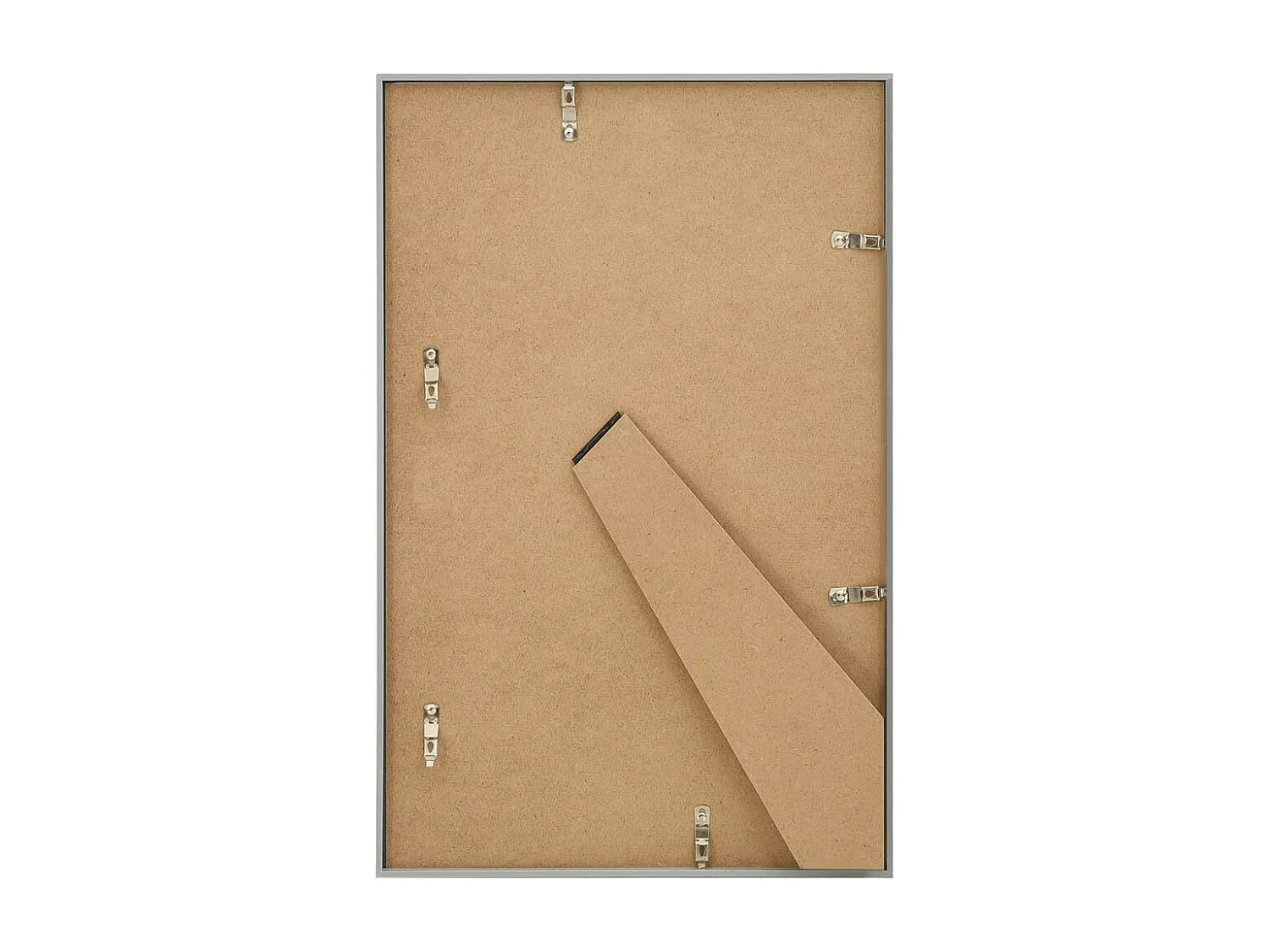 Bilderrahmen Collage 5 Stk. Tisch Silber 13x18 cm MDF