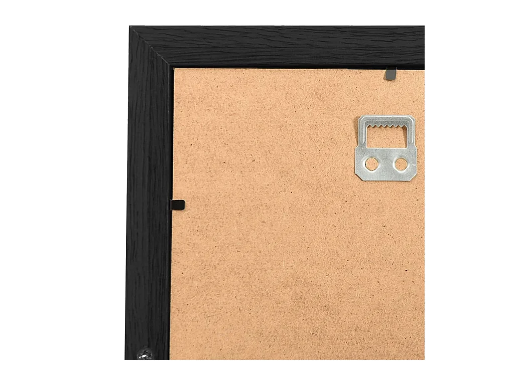 Collage de cadres photo pour photo de 10x(13x18 cm) Noir MDF