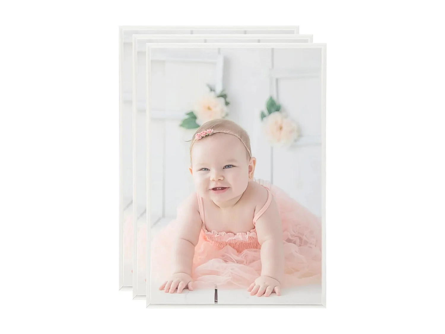 Fotolijst Collage 3 stuks Tafel Zilver 21x29,7 cm MDF