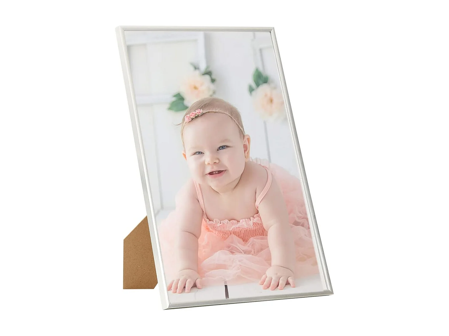 Collage de cadres photo 3 pcs de table Argenté 21x29,7 cm MDF