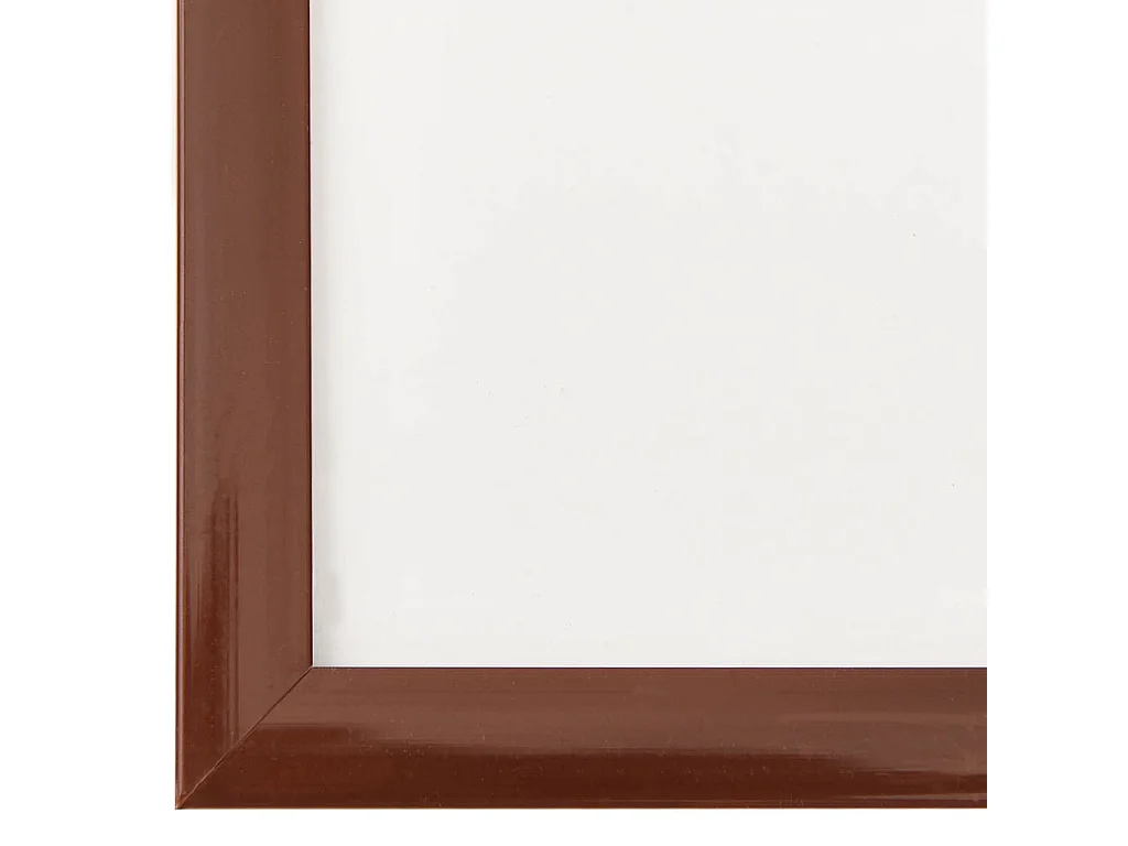 Collage de cadres photo 3 pcs de mur table Bronze 70x90 cm MDF