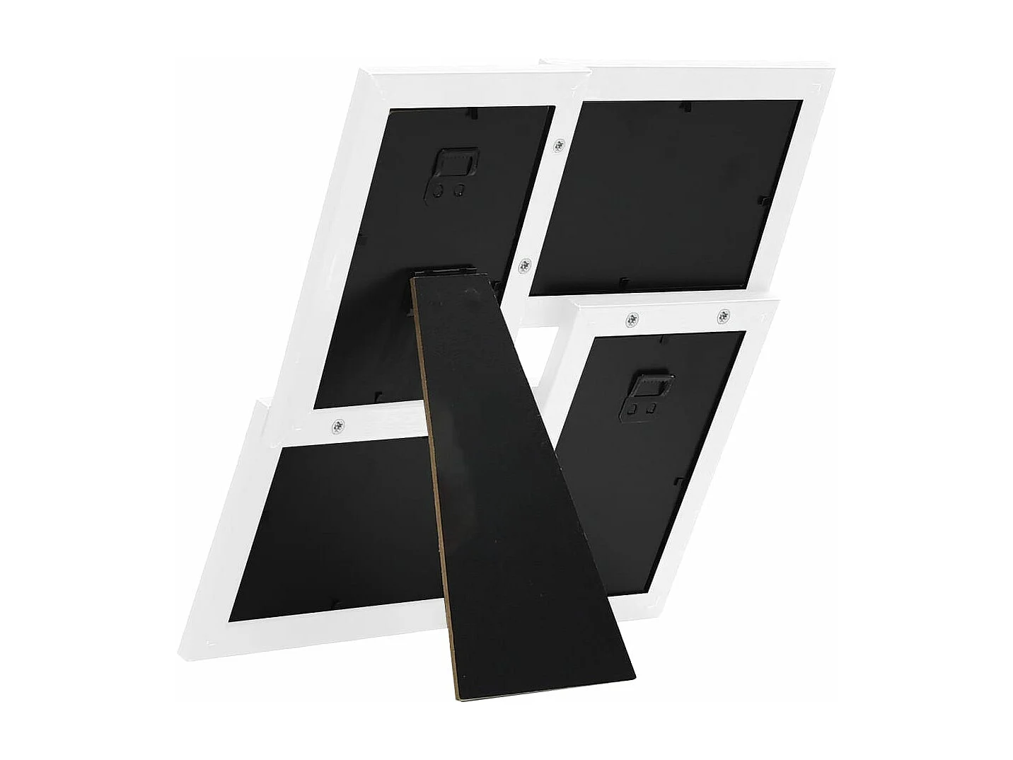 Collage de cadres photo pour photo de 4x(13x18 cm) Blanc MDF