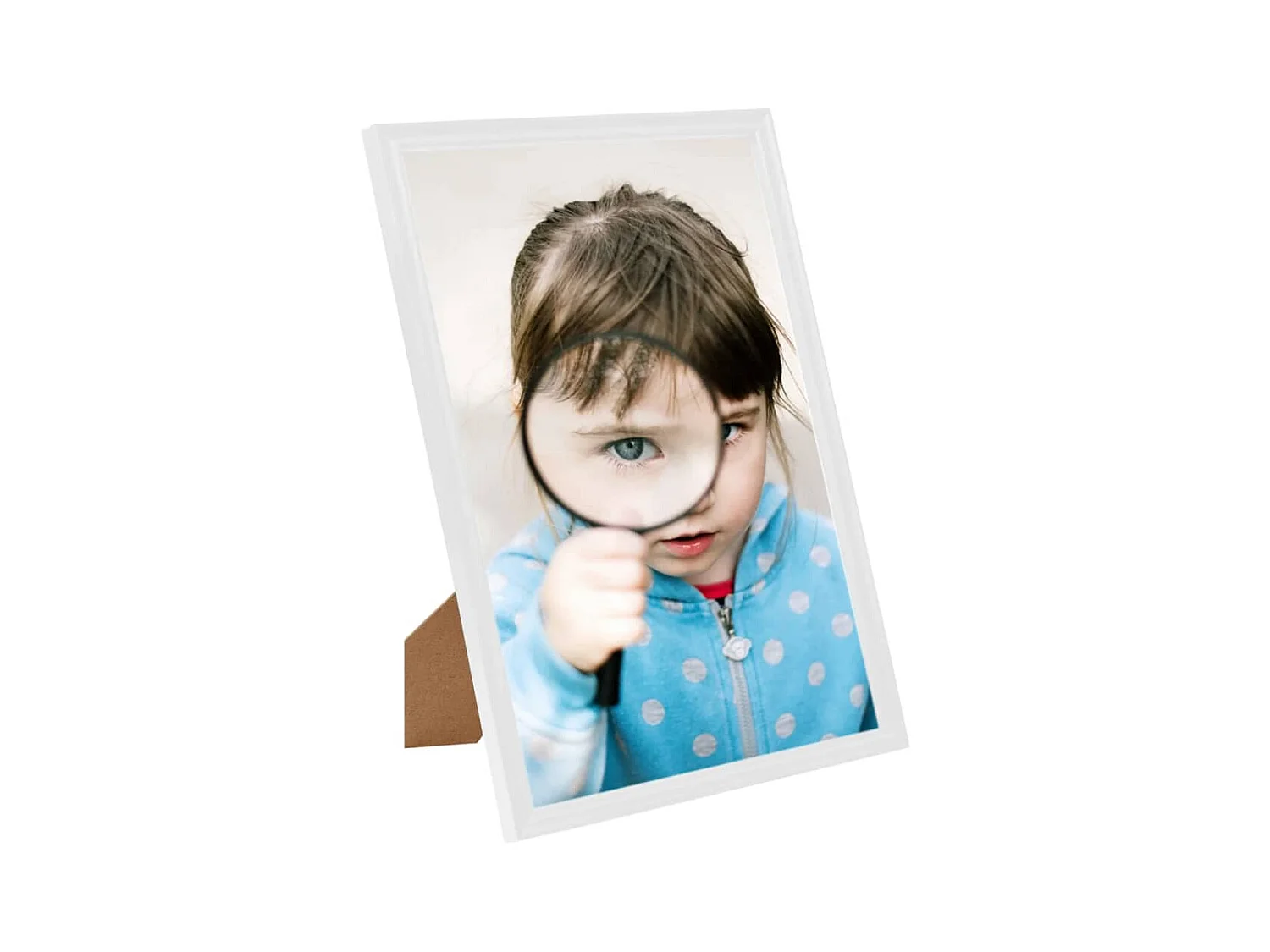 Collage de cadres photo 3 pcs de table Blanc 13x18 cm MDF