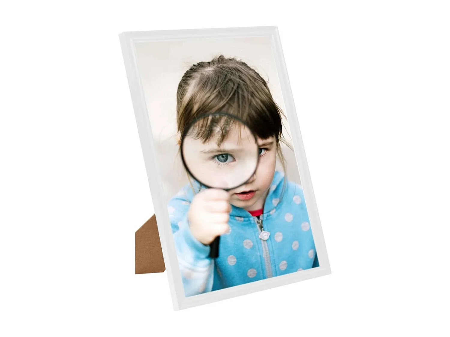 Cornice portafoto collage 3 pz tavolo bianco 13x18 cm MDF