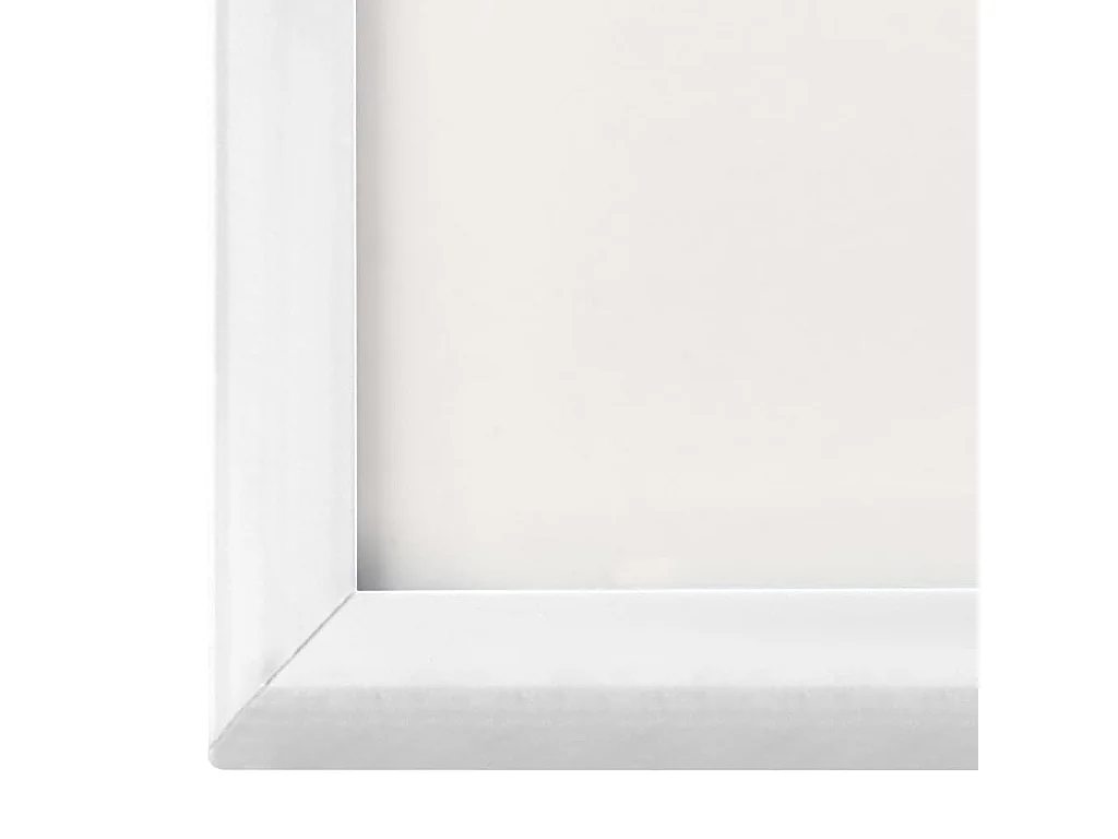 Collage de cadres photo 3 pcs de table Blanc 10x15 cm MDF