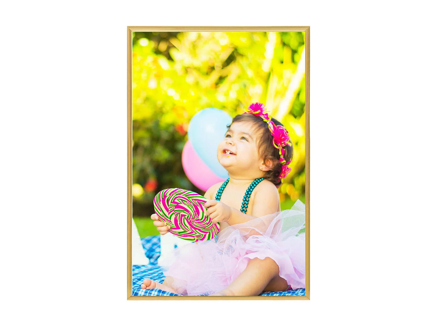 Collage aus Bilderrahmen 5 Stück Wand Gold 70x90 cm MDF