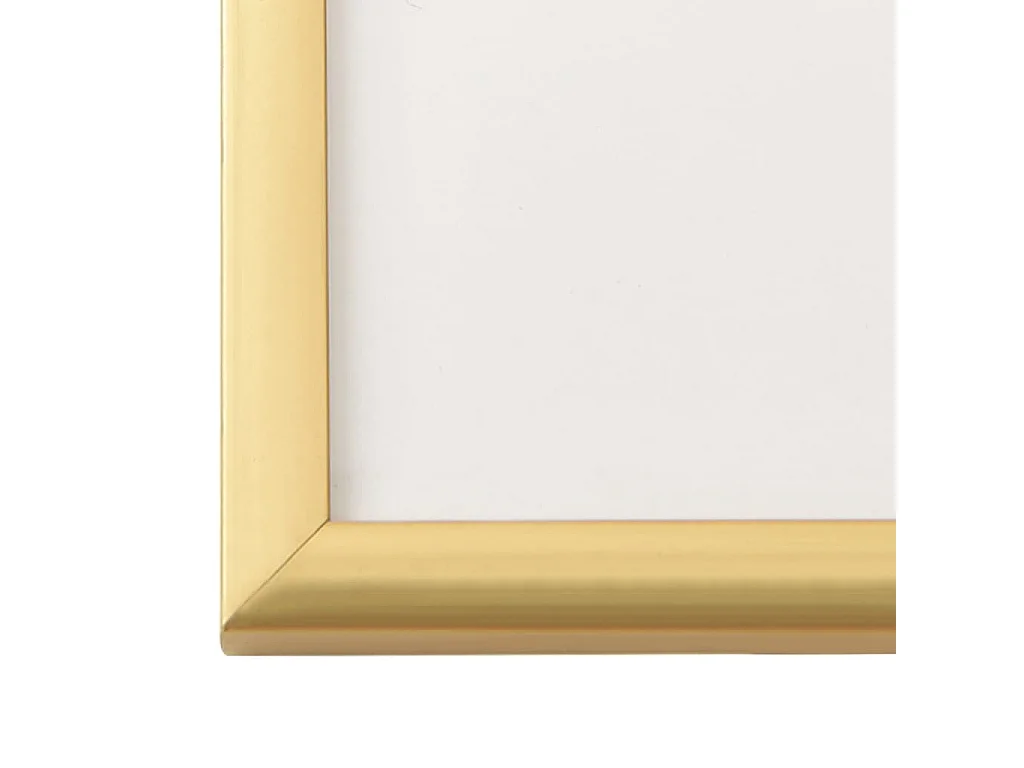 Collage aus Bilderrahmen 5 Stück Wand Gold 70x90 cm MDF