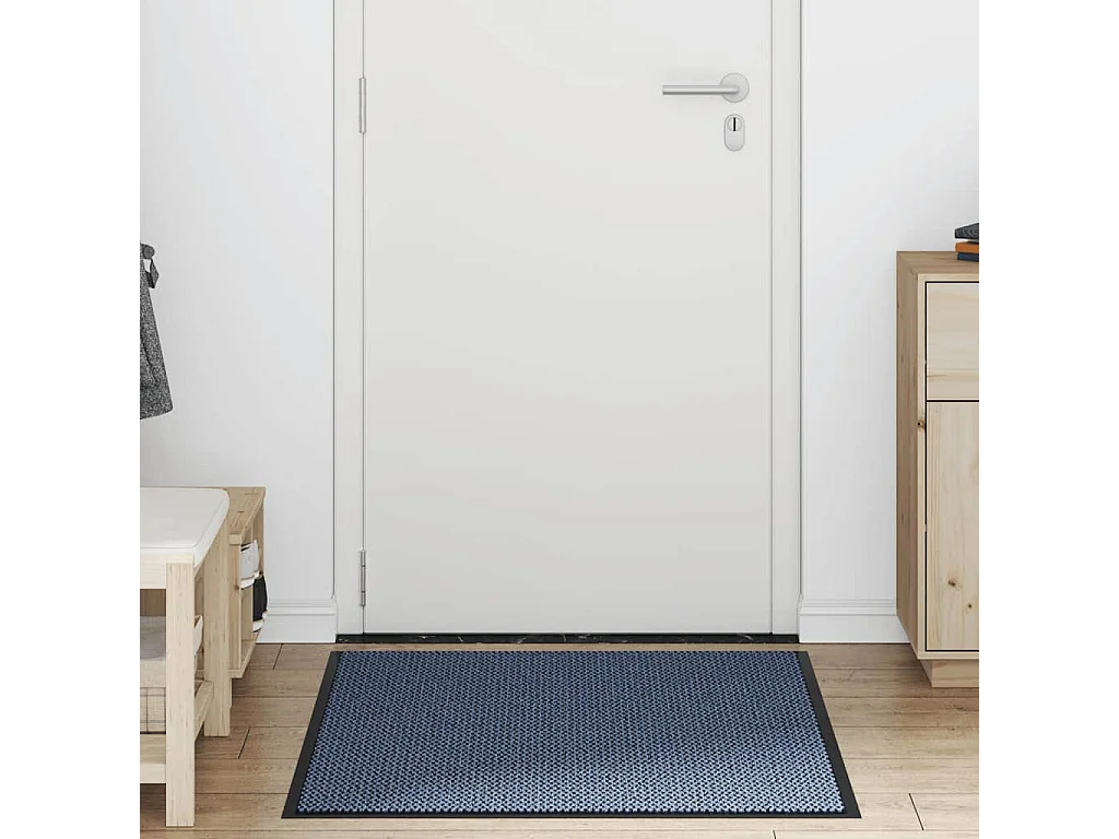 Paillasson bleu 90x150 cm