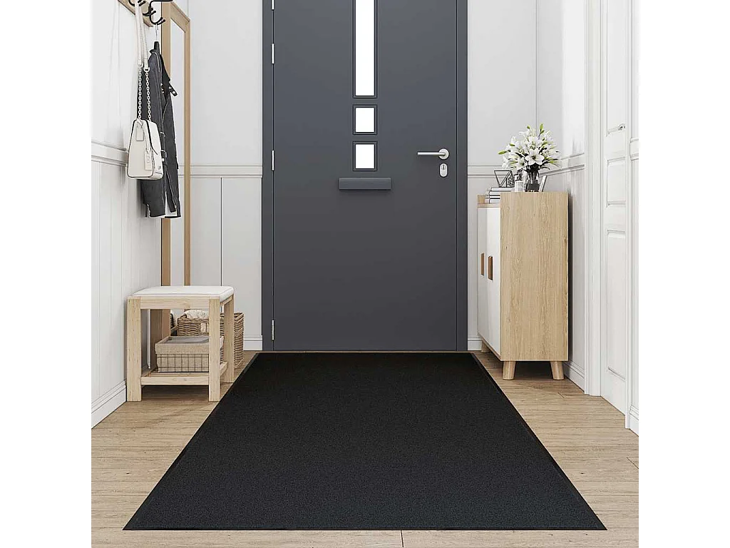 Paillasson noir 115x300 cm