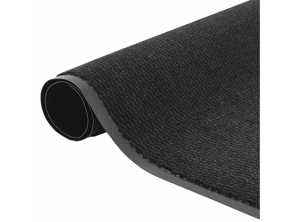 Schwarze Fußmatte 60x150 cm