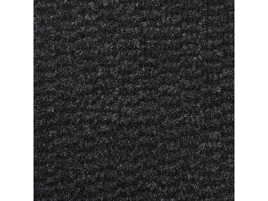 Schwarze Fußmatte 60x150 cm