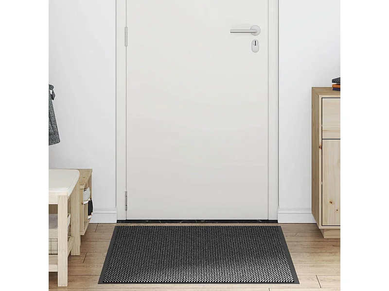 Antraciet deurmat 80x120 cm