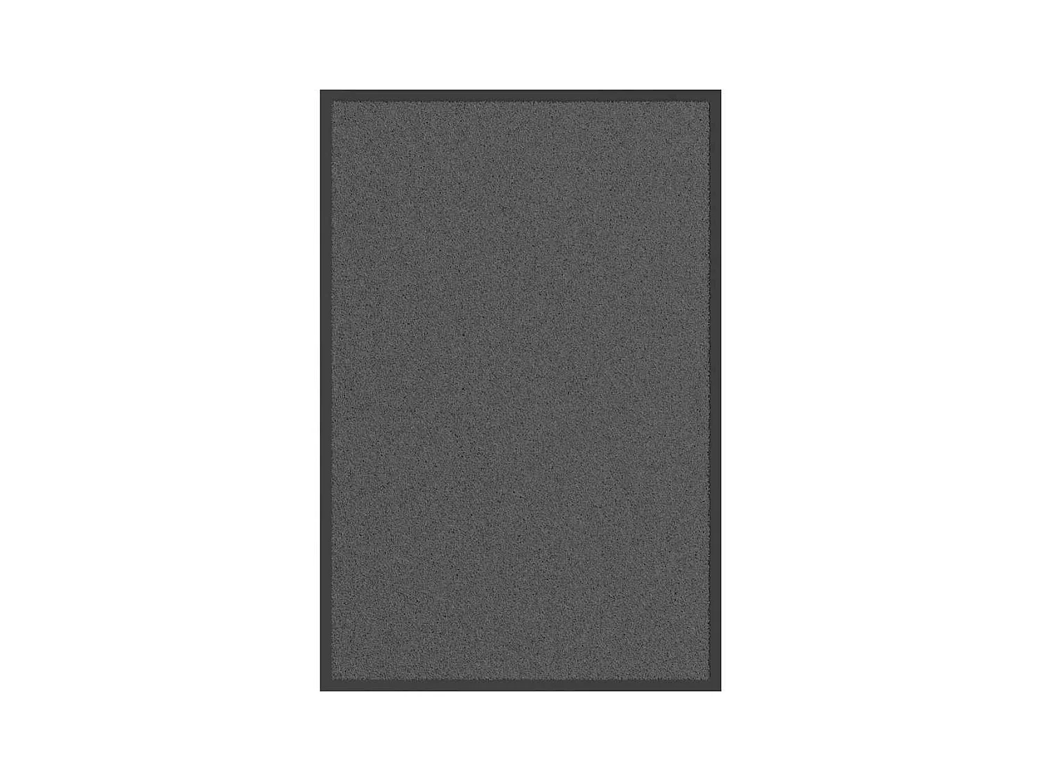 Paillasson anthracite 60x90 cm