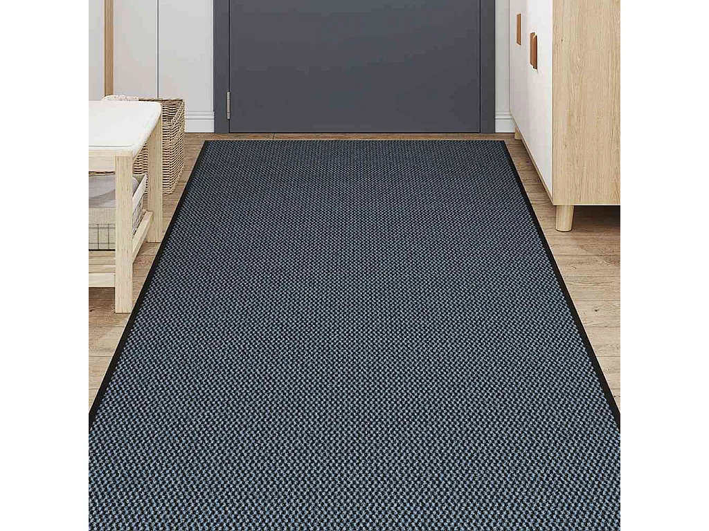 Paillasson bleu 115x300 cm