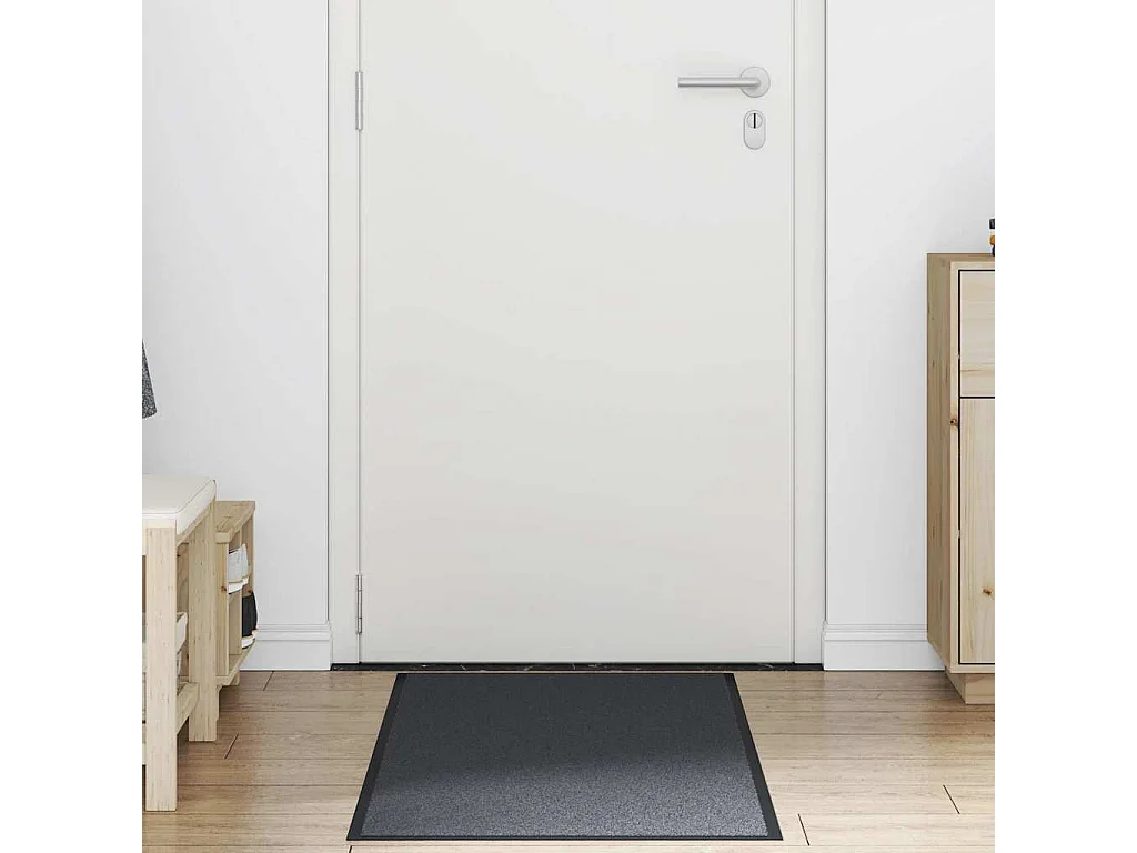 Antraciet deurmat 40x60 cm