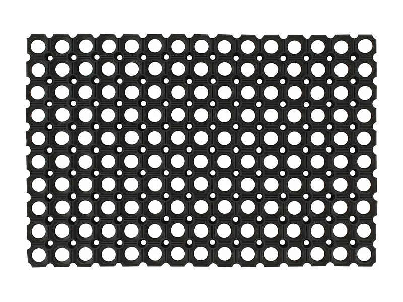 Alfombrillas de goma 5 uds 16 mm 40 x 60 cm