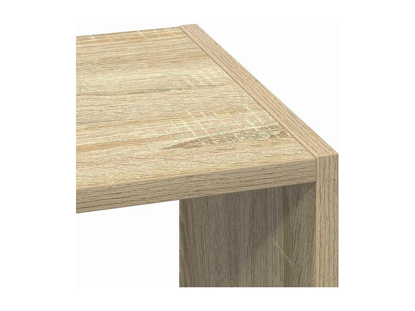 Bibliothèques 2 pcs empilable chêne sonoma bois d'ingénierie