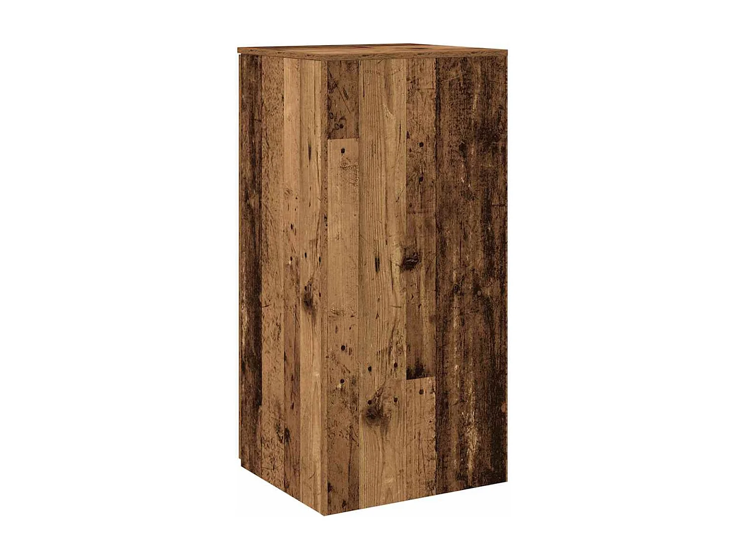 Mobiletto portaoggetti in legno antico 50x45x103,5 cm in legno ingegnerizzato