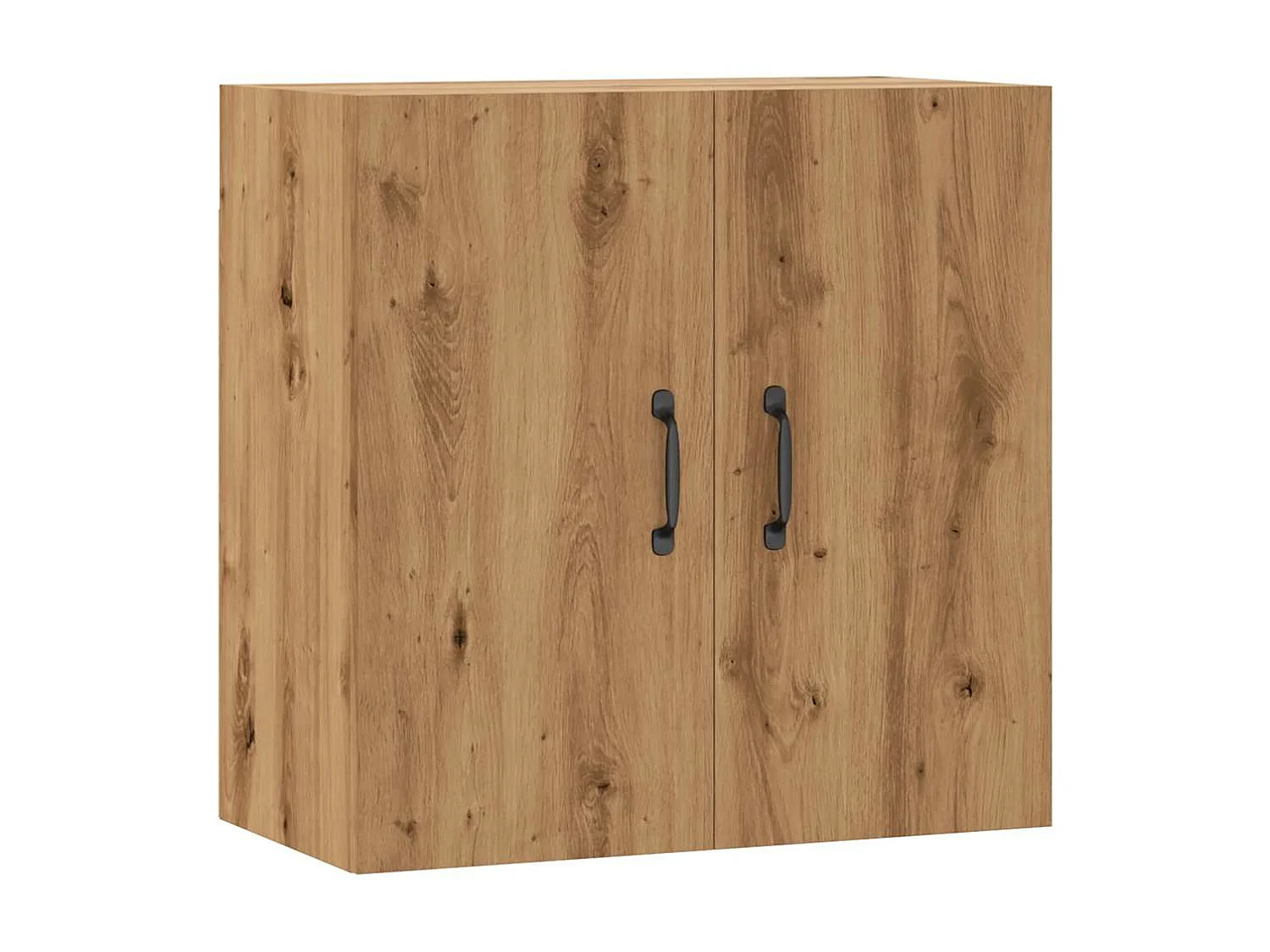 Armoire murale chêne artisanal 60x31x60 cm bois d'ingénierie