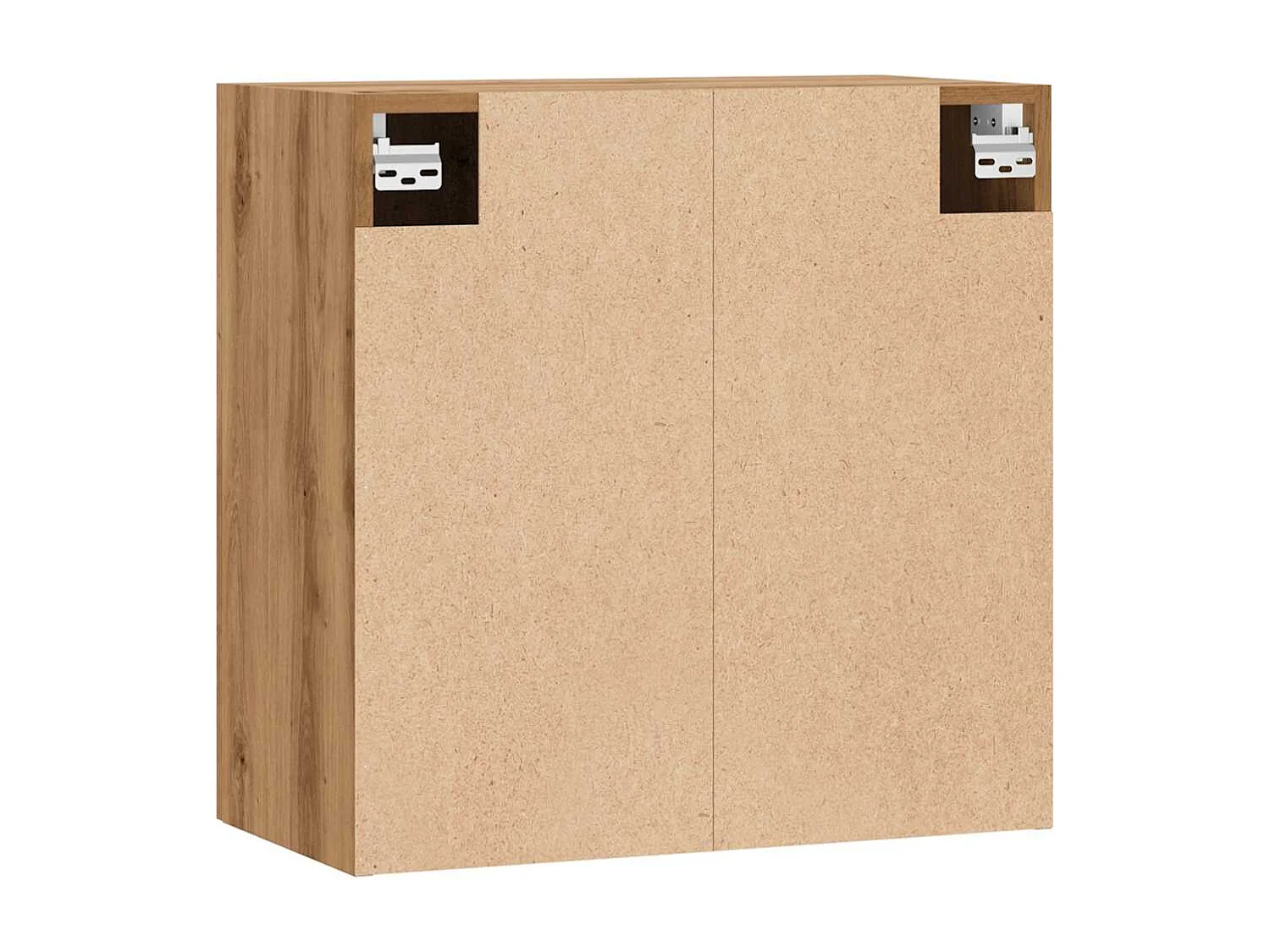 Armoire murale chêne artisanal 60x31x60 cm bois d'ingénierie