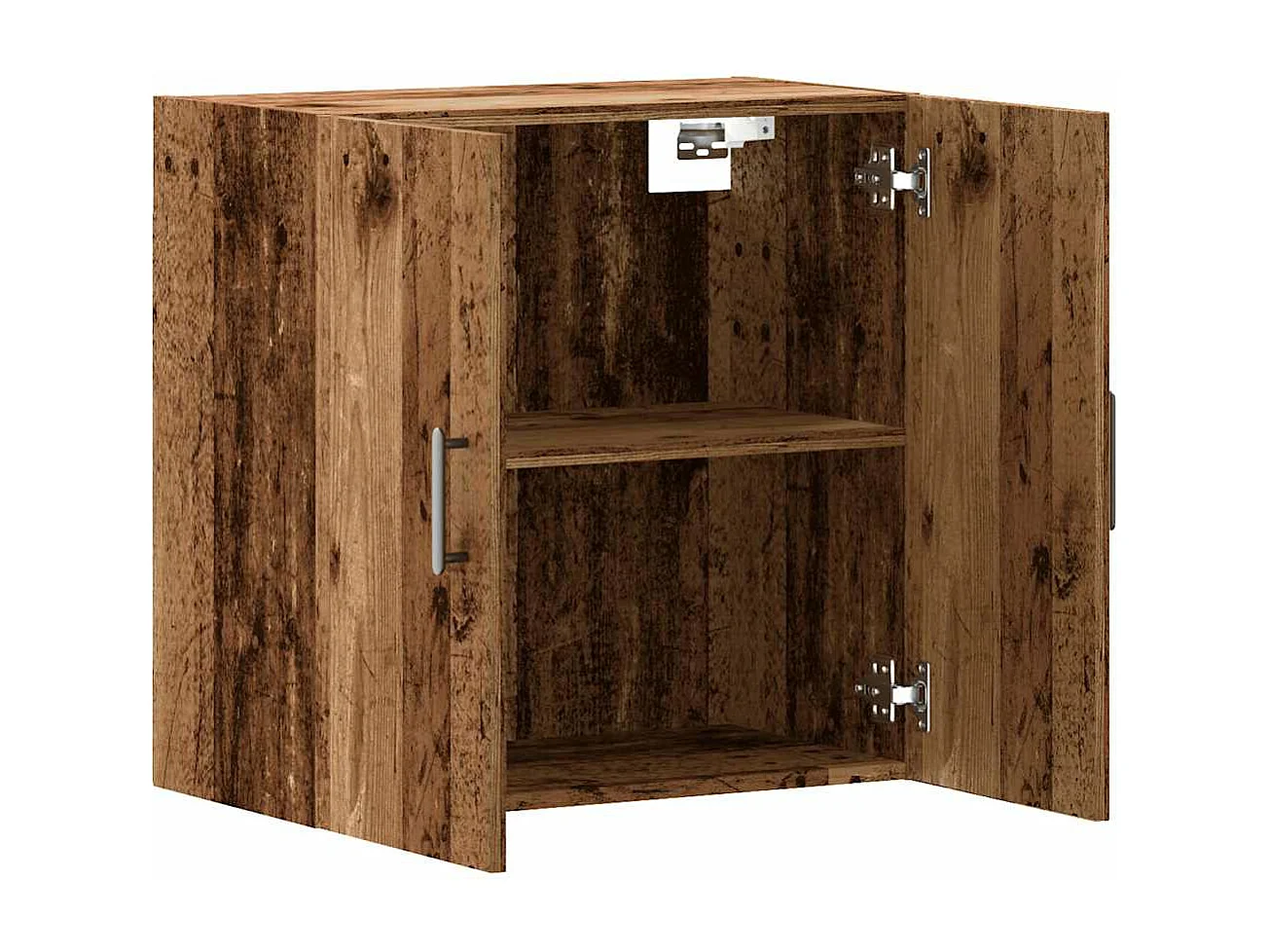 Armoire murale vieux bois 60x31x60 cm bois d'ingénierie