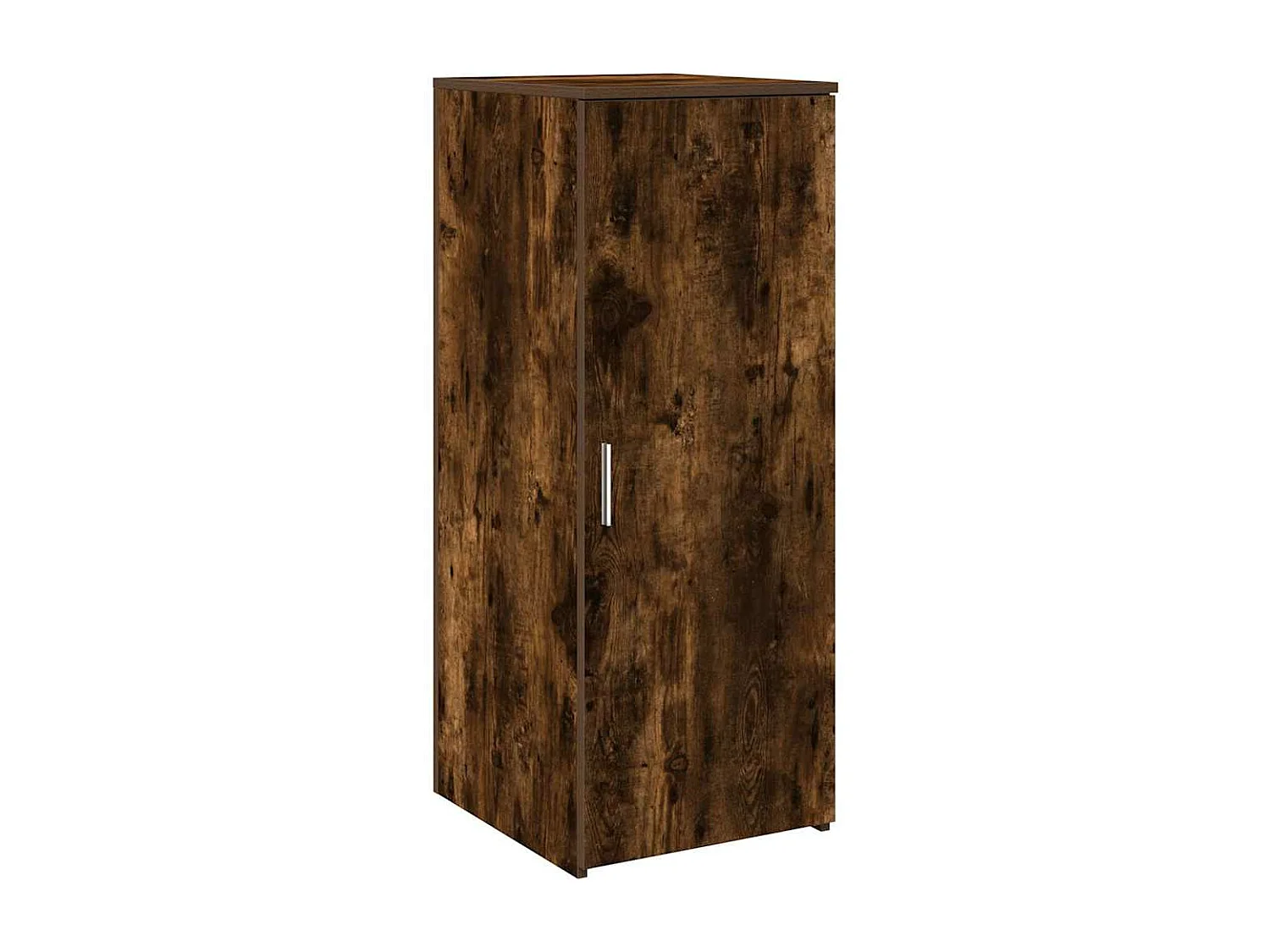 Armoire de rangement chêne fumé 40x45x103,5cm bois d'ingénierie
