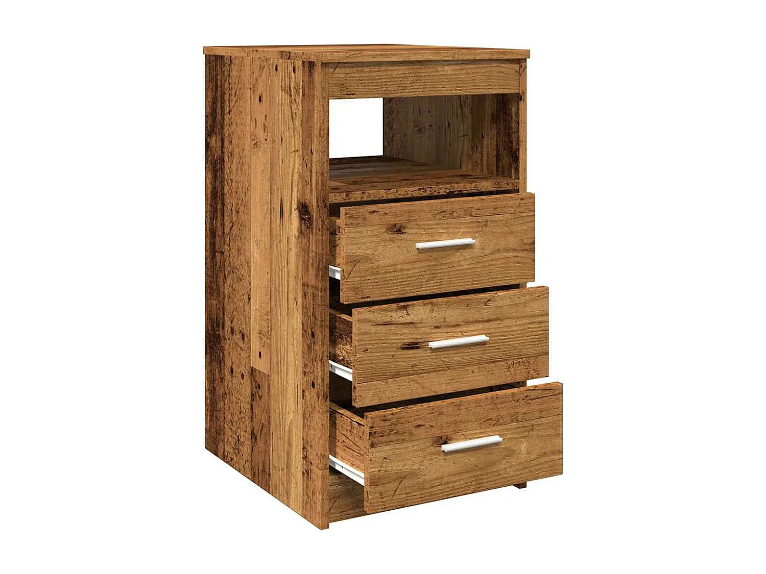 Cajonera de madera antigua 40x50x76 cm madera contrachapada