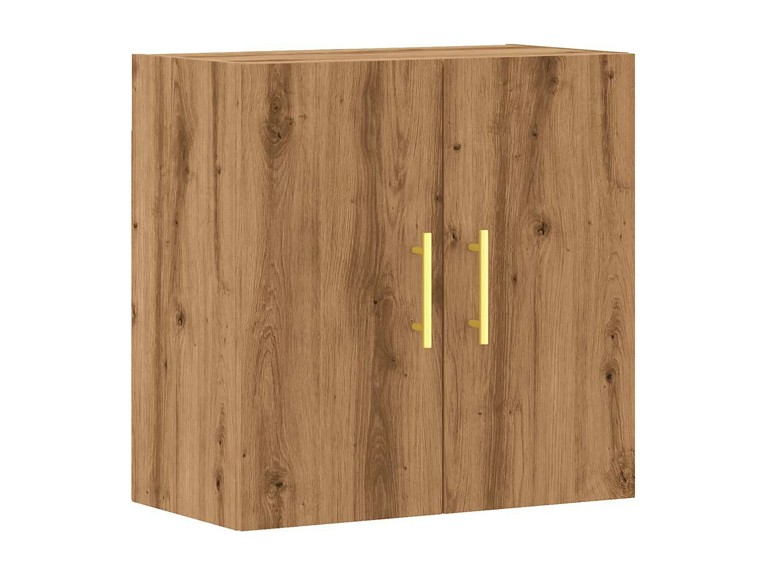 Armoire murale chêne artisanal 60x31x60 cm bois d'ingénierie