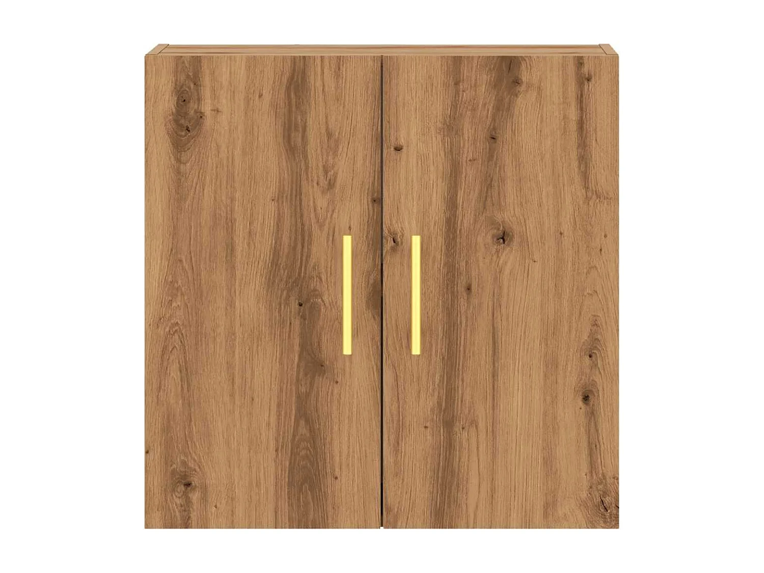 Armoire murale chêne artisanal 60x31x60 cm bois d'ingénierie